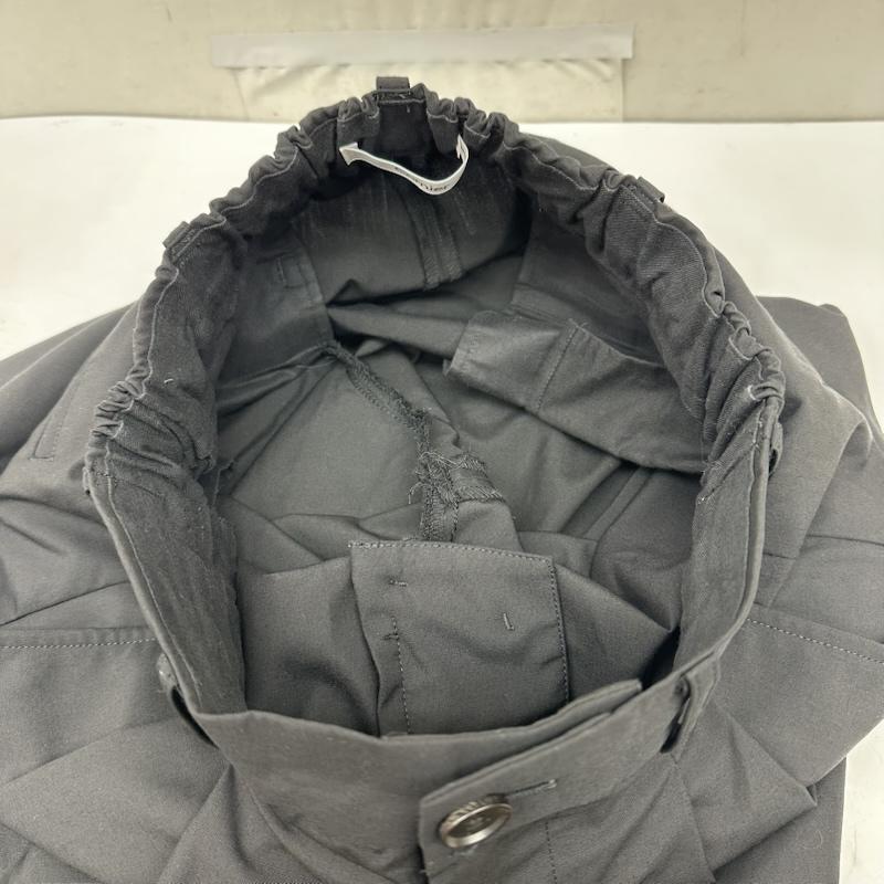 古着 USED パンツ スラックス Cornier 2タック スラックス ワイド イージー パンツ M 黒 / ブラック / black メンズ USED 古着 中古 50168337