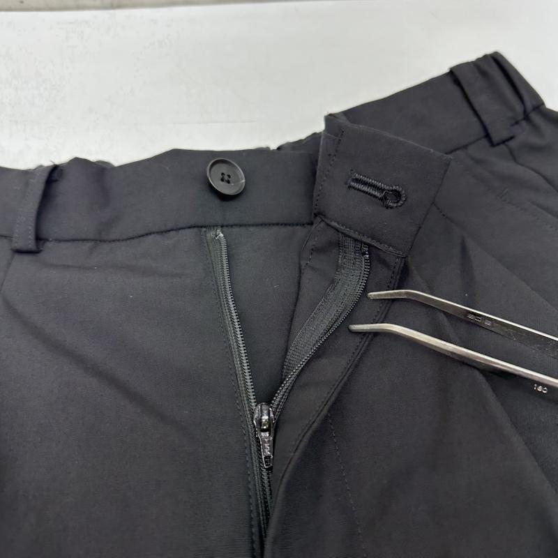 古着 USED パンツ スラックス Cornier 2タック スラックス ワイド イージー パンツ M 黒 / ブラック / black メンズ USED 古着 中古 50168337