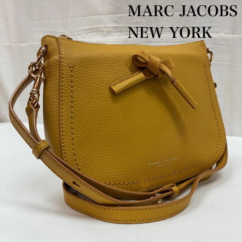 マークジェイコブス MARCJACOBS ショルダーバッグ ショルダーバッグ マーベリック クロス ボディ ショルダー バッグ リボン レザー シボ革 斜め掛け - レディース USED 古着 中古 50168341