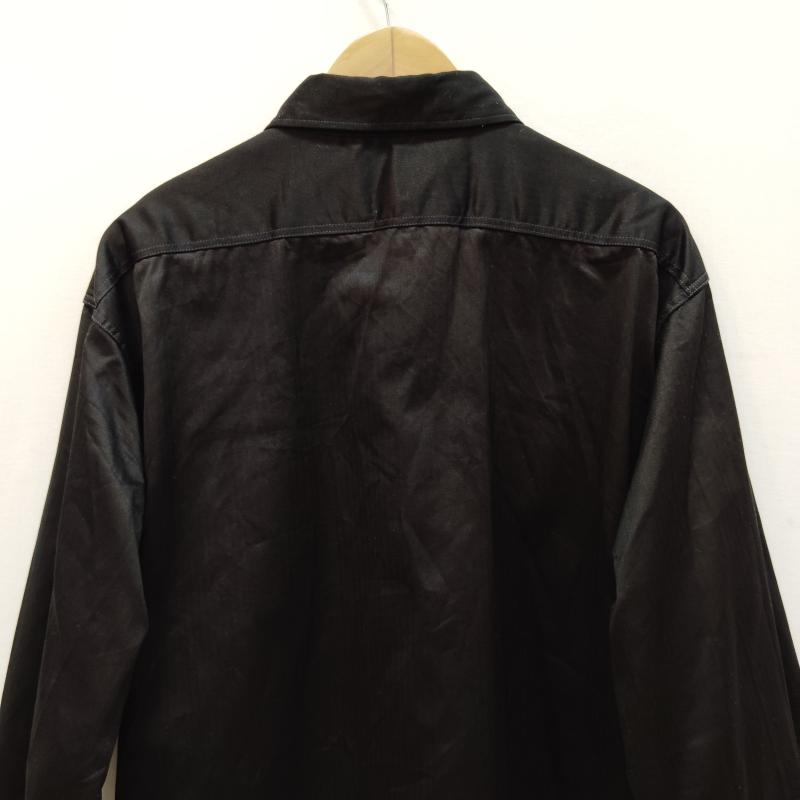 バズリクソンズ Buzz Rickson s シャツ、ブラウス 長袖 BR29390 ヘリンボーン ワークシャツ XXL 黒 / ブラック / black メンズ USED 古着 中古 50168342