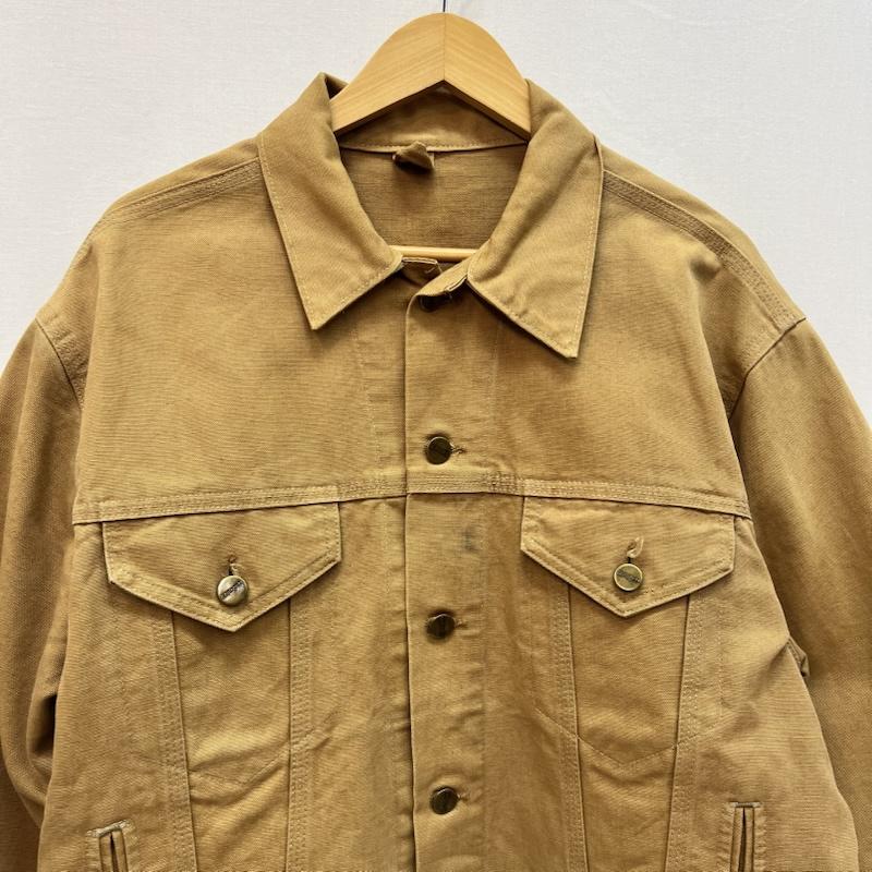 カーハート Carhartt ジャケット、上着 ジャンパー、ブルゾン ダック トラッカージャケット - 茶 / ブラウン / brown メンズ USED 古着 中古 50168343