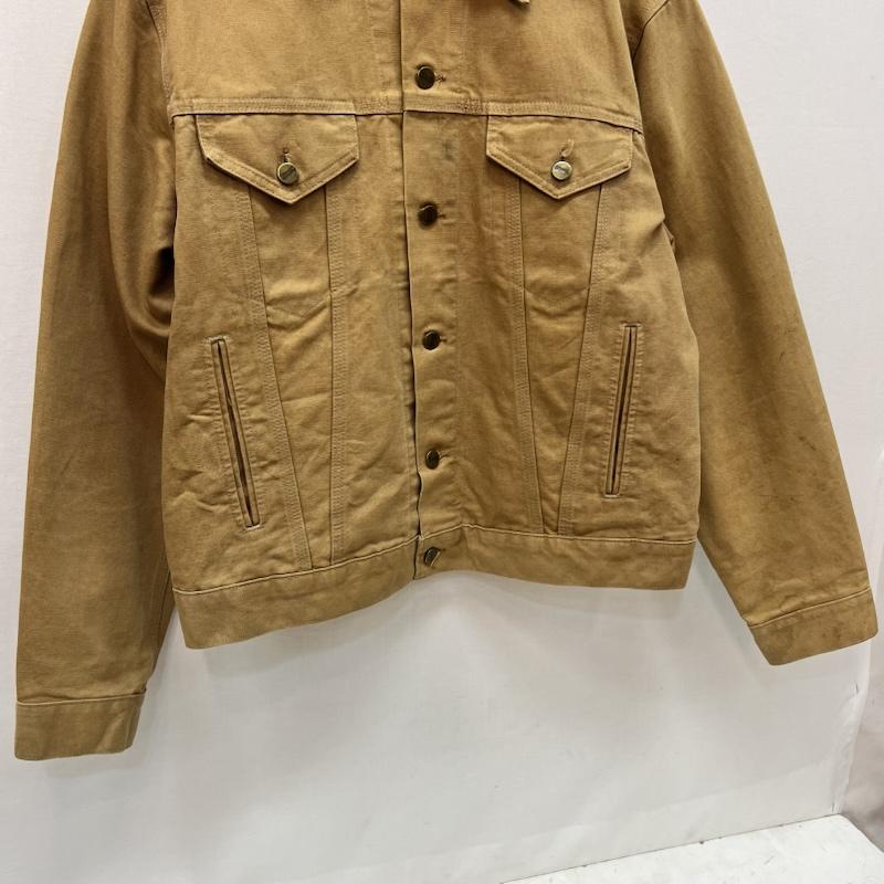 カーハート Carhartt ジャケット、上着 ジャンパー、ブルゾン ダック トラッカージャケット - 茶 / ブラウン / brown メンズ USED 古着 中古 50168343