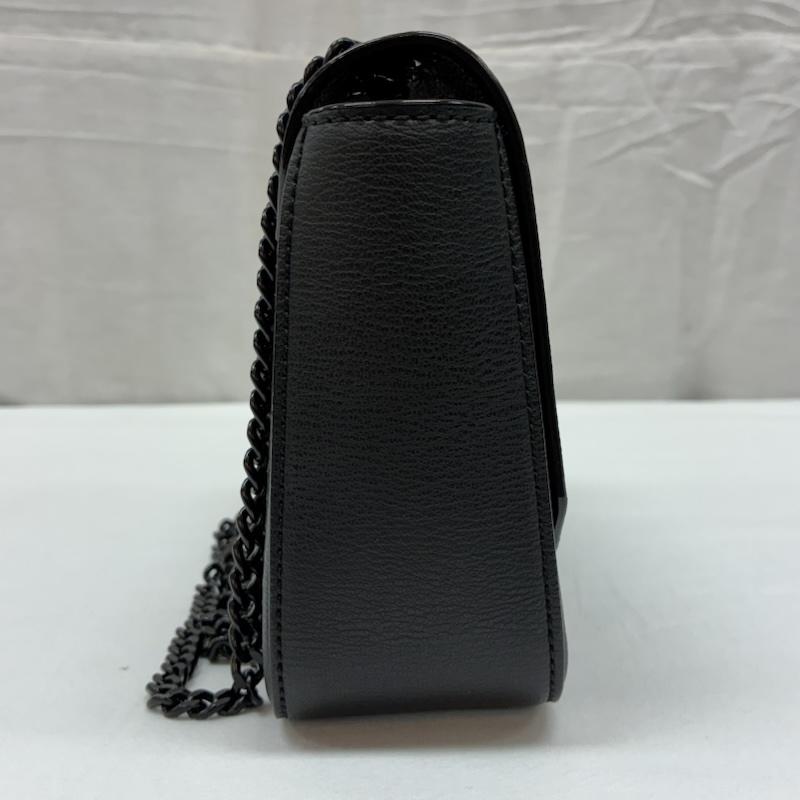 チャールズアンドキース charles&keith ショルダーバッグ ショルダーバッグ チェーン ストラップ 2WAY 肩掛け 斜め掛け ショルダー バッグ オールブラック - レディース USED 古着 中古 50168344