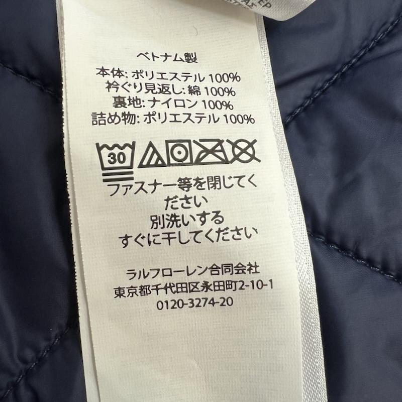 ポロラルフローレン POLO RALPH LAUREN ジャケット、上着 ジャンパー、ブルゾン キルテッド カーコート 現行QRタグ M 紺 / ネイビー / navy メンズ USED 古着 中古 50168345