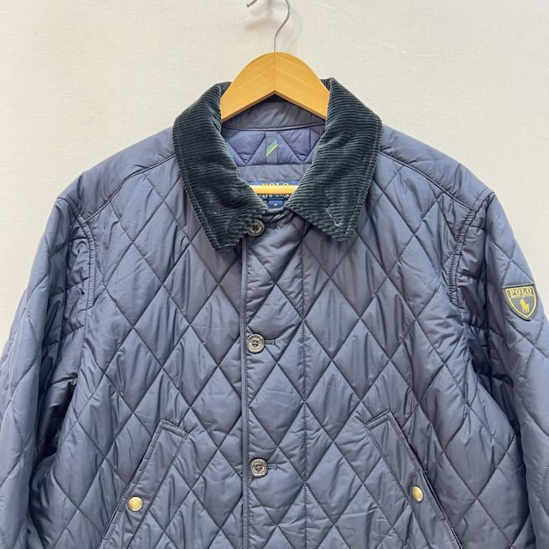 ポロラルフローレン POLO RALPH LAUREN ジャケット、上着 ジャンパー、ブルゾン キルテッド カーコート 現行QRタグ M 紺 / ネイビー / navy メンズ USED 古着 中古 50168345