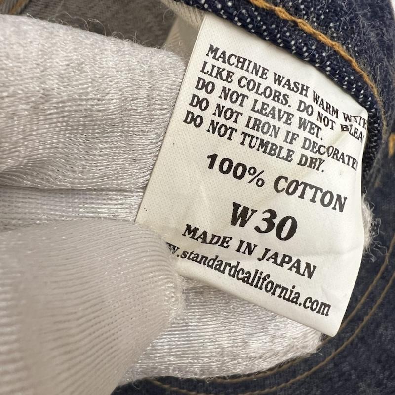 スタンダード カリフォルニア STANDARD CALIFORNIA パンツ デニム、ジーンズ S905 テーパード ストレート デニムパンツ 30インチ メンズ USED 古着 中古 50168351