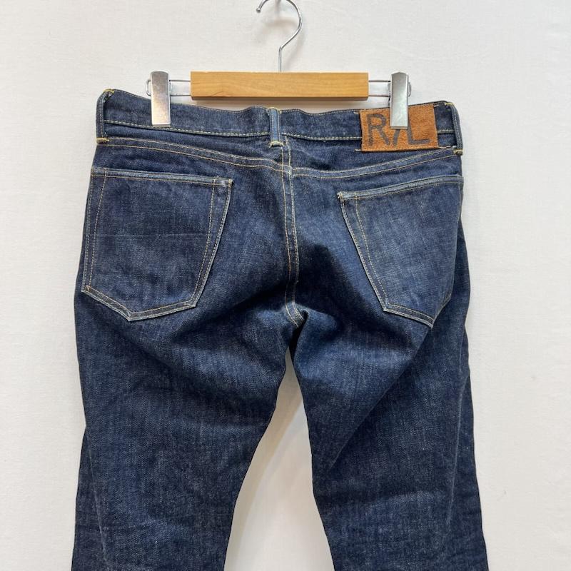 ダブルアールエル ラルフローレン RRL RALPH LAUREN パンツ デニム、ジーンズ USA製 スリムストレート セルビッチ デニムパンツ 29インチ メンズ USED 古着 中古 50168353