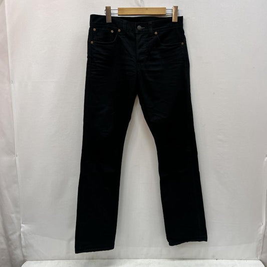 ダブルアールエル ラルフローレン RRL RALPH LAUREN ボトムス ボトムス 5ポケット ストレート パンツ 29インチ 黒 / ブラック / black メンズ USED 古着 中古 50168354