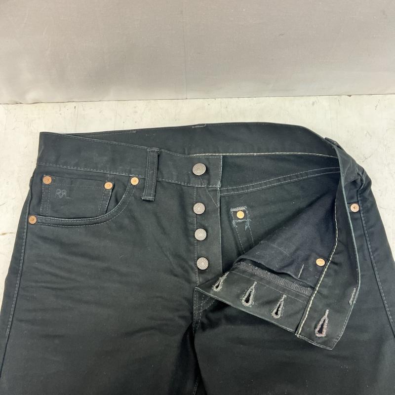 ダブルアールエル ラルフローレン RRL RALPH LAUREN ボトムス ボトムス 5ポケット ストレート パンツ 29インチ 黒 / ブラック / black メンズ USED 古着 中古 50168354