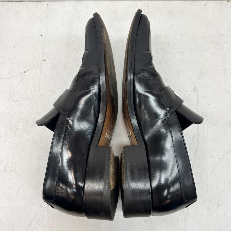 グッチ GUCCI ローファー ローファー Gプレート スクエアトゥ レザー ローファー size39 - 黒 / ブラック / black メンズ USED 古着 中古 50168355