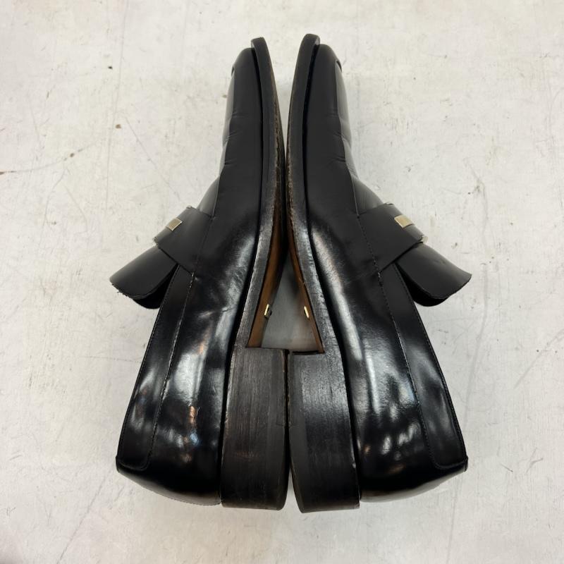 グッチ GUCCI ローファー ローファー Gプレート スクエアトゥ レザー ローファー size39 - 黒 / ブラック / black メンズ USED 古着 中古 50168355