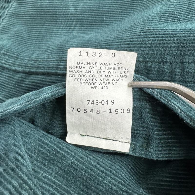 リーバイス Levi s ジャケット、上着 ジャンパー、ブルゾン 80s USA製 リバーシブル コーデュロイ デニム ジャケット 70548-1539 M インディゴ / インディゴ / Indigo X 緑 / グリーン / green メンズ USED 古着 中古 50168360