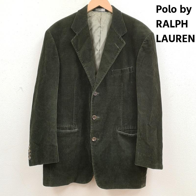 ポロバイラルフローレン Polo by RALPH LAUREN ジャケット、上着 ジャケット、ブレザー 90s シングルブレスト コーデュロイ テーラード ジャケット カーキ / カーキ / khaki メンズ USED 古着 中古 50168366