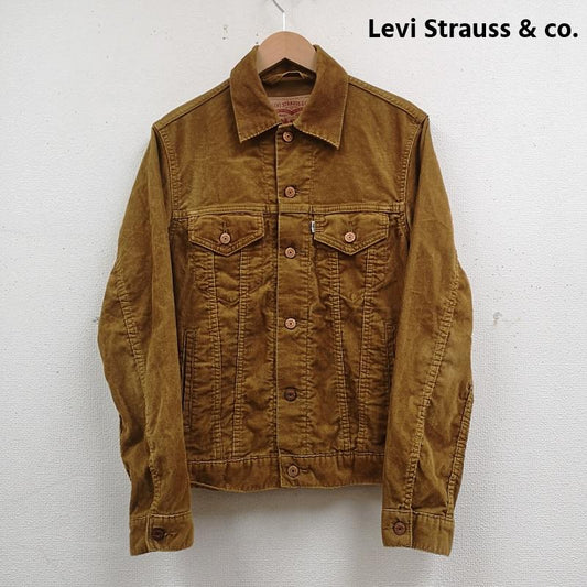 リーバイストラウスアンドコー Levi Strauss & co. ジャケット、上着 ジャンパー、ブルゾン 3rd サード コーデュロイ トラッカー ジャケット S マスタード / マスタード / メンズ USED 古着 中古 50168372