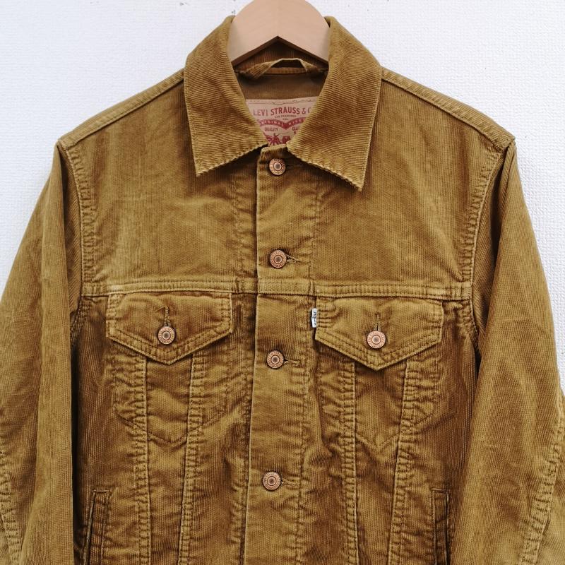 リーバイストラウスアンドコー Levi Strauss & co. ジャケット、上着 ジャンパー、ブルゾン 3rd サード コーデュロイ トラッカー ジャケット S マスタード / マスタード / メンズ USED 古着 中古 50168372