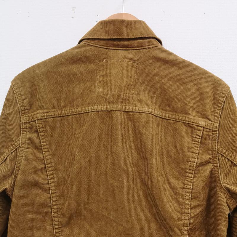 リーバイストラウスアンドコー Levi Strauss & co. ジャケット、上着 ジャンパー、ブルゾン 3rd サード コーデュロイ トラッカー ジャケット S マスタード / マスタード / メンズ USED 古着 中古 50168372