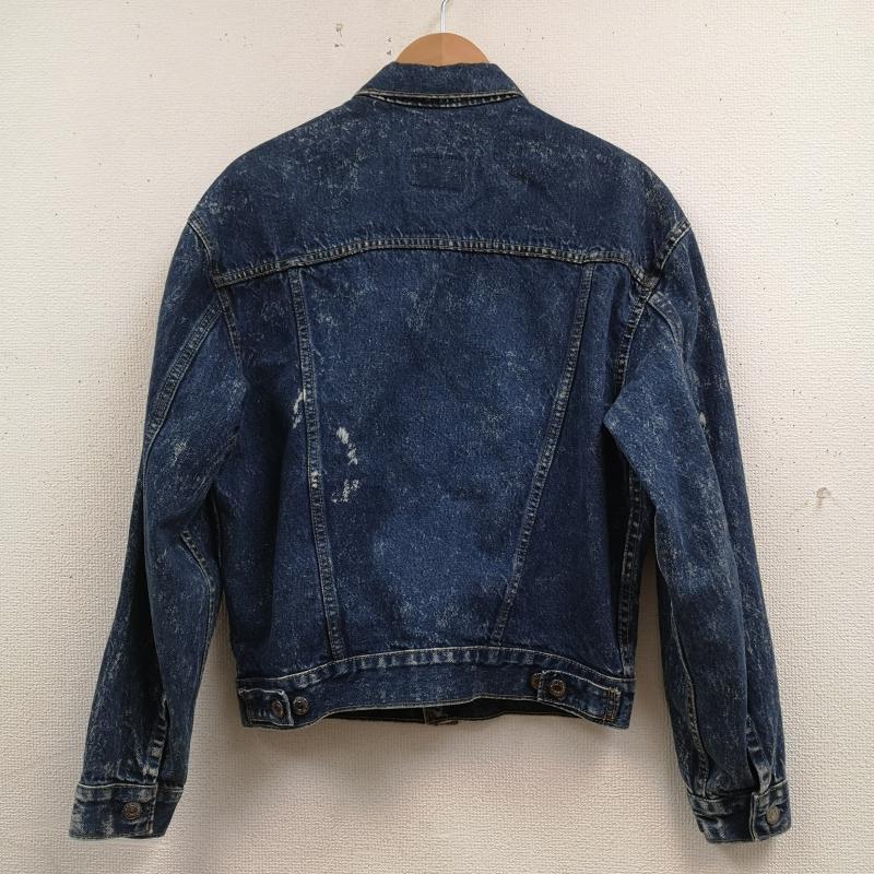 リーバイストラウスアンドコー Levi Strauss & co. ジャケット、上着 ジャンパー、ブルゾン 80s USA製 赤タブ ケミカルウォッシュ デニム ジャケット Gジャン 57514 XL インディゴ / インディゴ / Indigo メンズ USED 古着 中古 50168375