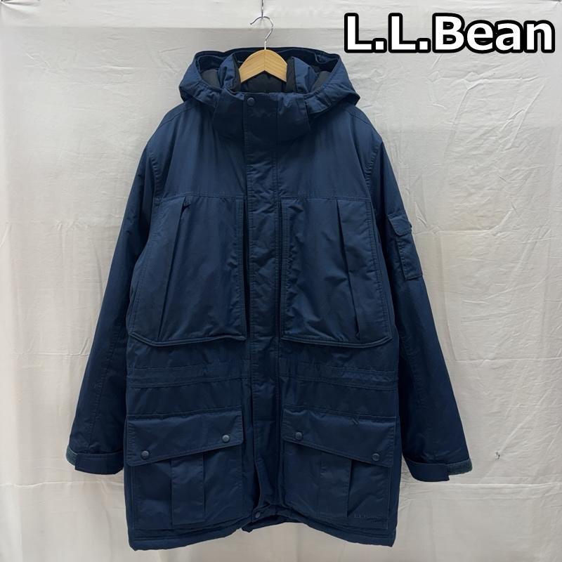 エルエルビーン L.L.Bean ジャケット、上着 ダウンジャケット ダウン ジャケット フード取り外し可 ビッグサイズ XL メンズ USED 古着 中古 50168384
