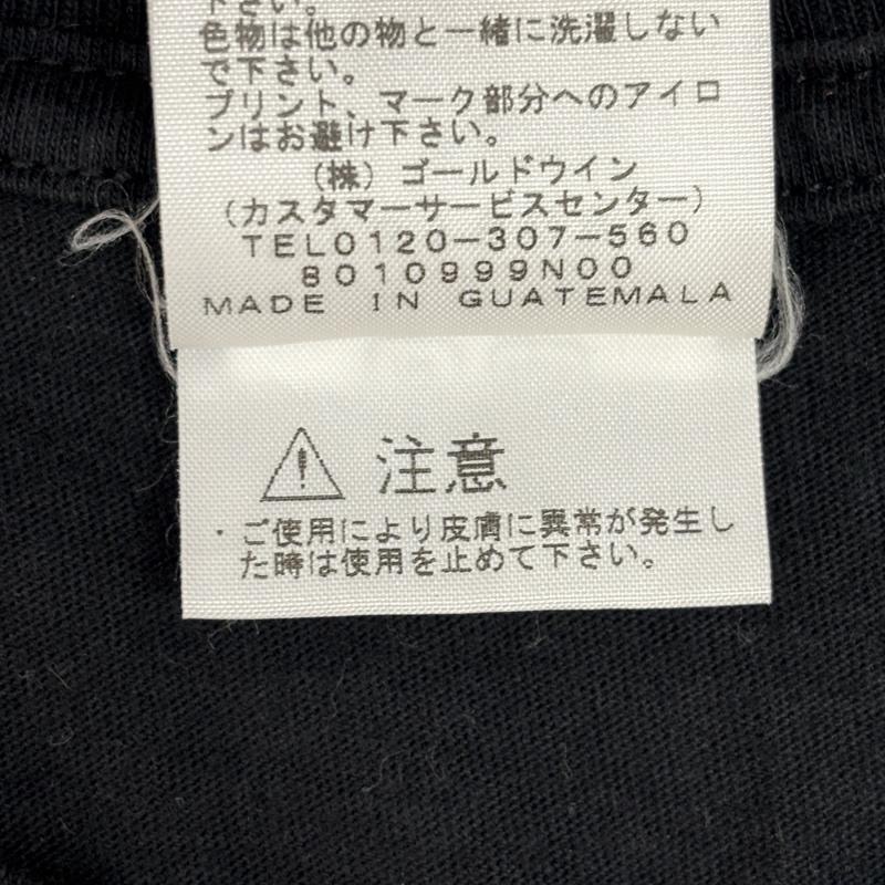 シュプリーム×ノースフェイス Supreme×THE NORTH FACE Tシャツ 半袖 18SS メタリックロゴ クルーネック 半袖 Tシャツ Metallic Logo Tee NT31808I S 黒 / ブラック / black メンズ USED 古着 中古 50168387