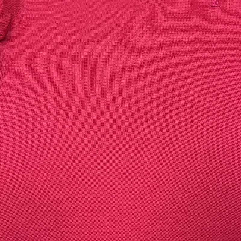ルイヴィトン LOUIS VUITTON ポロシャツ 半袖 LVロゴ 鹿の子 半袖 ポロシャツ S メンズ USED 古着 中古 50168389