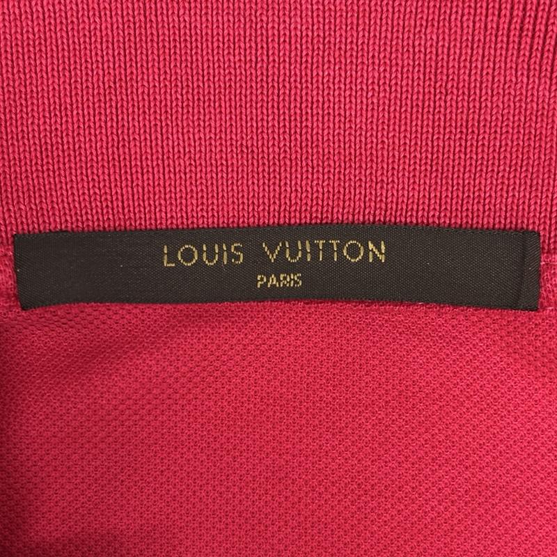 ルイヴィトン LOUIS VUITTON ポロシャツ 半袖 LVロゴ 鹿の子 半袖 ポロシャツ S メンズ USED 古着 中古 50168389