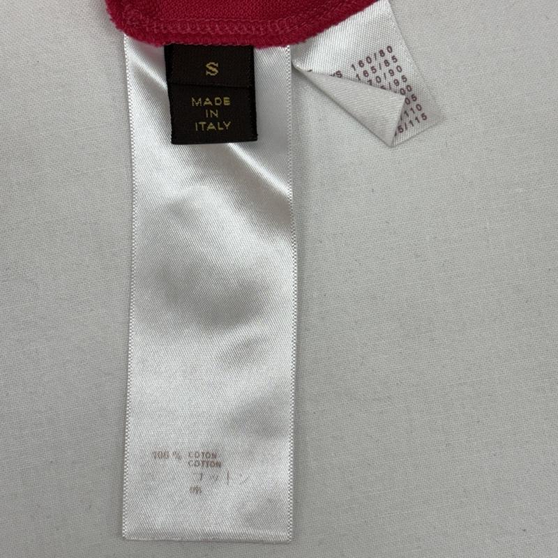 ルイヴィトン LOUIS VUITTON ポロシャツ 半袖 LVロゴ 鹿の子 半袖 ポロシャツ S メンズ USED 古着 中古 50168389