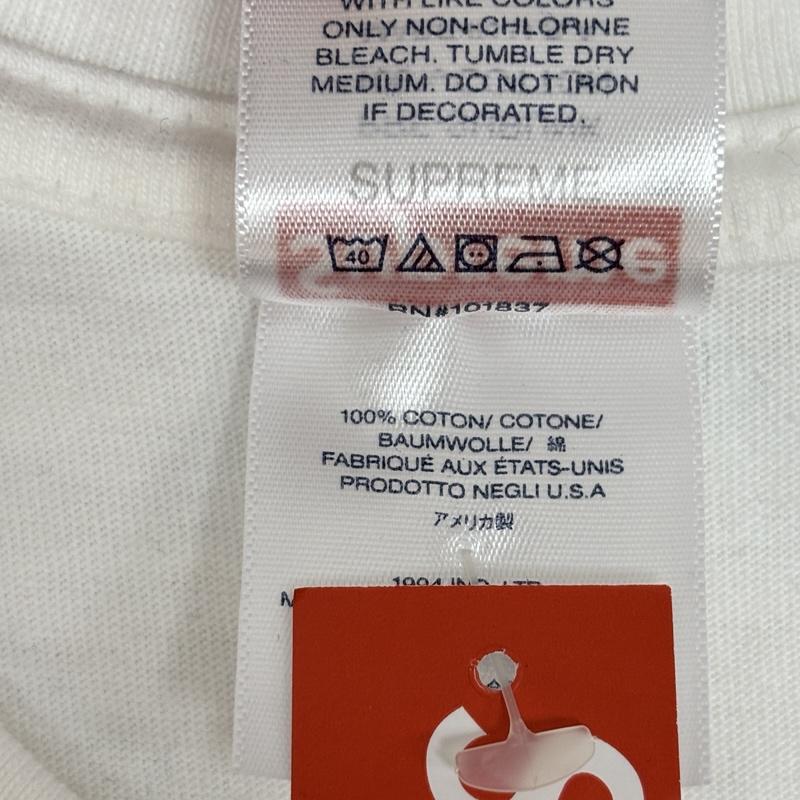 シュプリーム Supreme Tシャツ 半袖 23AW Yin Yang Tee 陰陽マーク FuckYouロゴ クルーネック Tシャツ L 白 / ホワイト / white メンズ USED 古着 中古 50168390