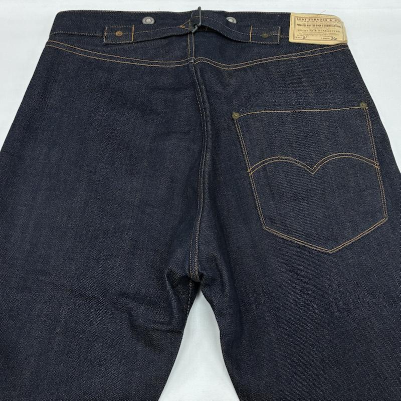 リーバイス Levi s パンツ デニム、ジーンズ 125-0024 USA製 00s ボタン裏 822 1890年代 1st 501 復刻 デニムパンツ 31インチ メンズ USED 古着 中古 50168395