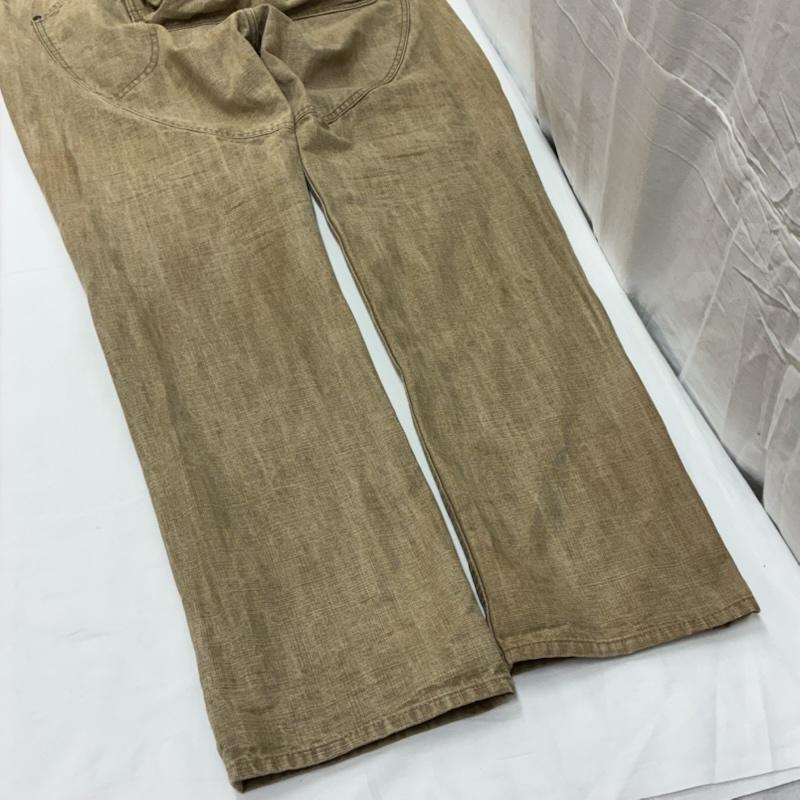 キャピタル KAPITAL パンツ ワークパンツ、ペインターパンツ コットン キャンバス マルチ ポケット カメラ パンツ レザー ベルト 4 メンズ USED 古着 中古 50168398