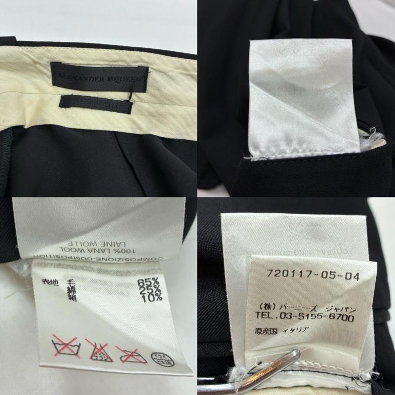 アレキサンダーマックイーン ALEXANDERMCQUEEN スーツ スーツ 00s ARCHIVE ピークドラペル 1B テーラード タキシード ジャケット スラックス セットアップ スーツ 48 メンズ USED 古着 中古 50168399