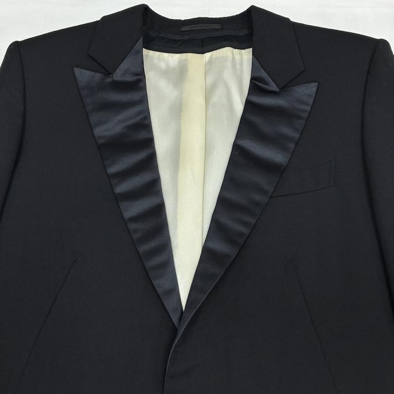 アレキサンダーマックイーン ALEXANDERMCQUEEN スーツ スーツ 00s ARCHIVE ピークドラペル 1B テーラード タキシード ジャケット スラックス セットアップ スーツ 48 メンズ USED 古着 中古 50168399
