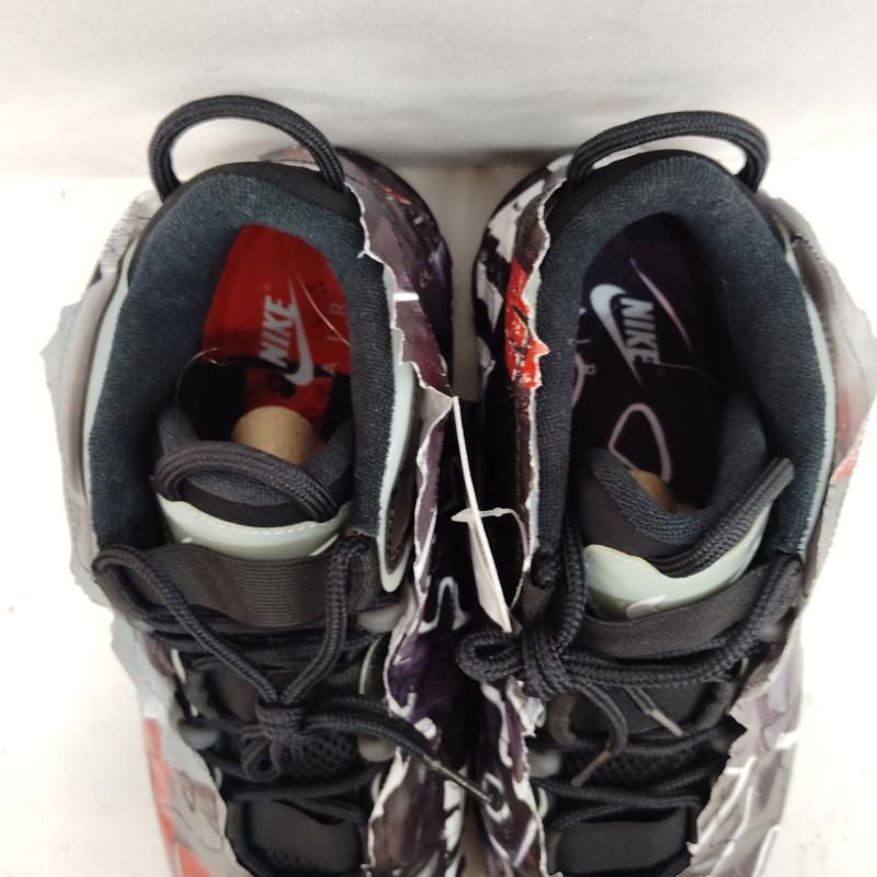 ナイキ NIKE スニーカー スニーカー AIR MORE UPTEMPO MADE YOU LOOK エアモアアップテンポ DJ4633-010 26.5cm 黒 / ブラック / black メンズ USED 古着 中古 50168406