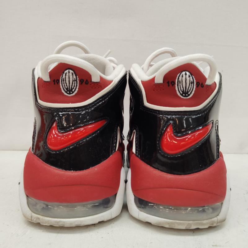 ナイキ NIKE スニーカー スニーカー AIR MORE UPTEMPO  96 BULLS HOOPS PACK エア モア アップ テンポ 921948-600 26.5cm 赤 / レッド / red X 黒 / ブラック / black X 白 / ホワイト / white メンズ USED 古着 中古 50168410