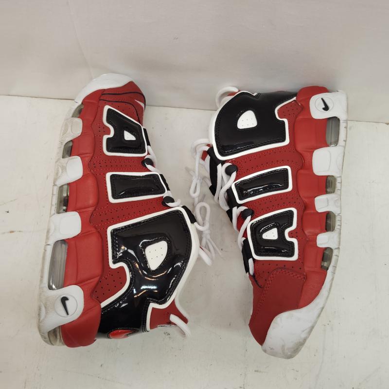 ナイキ NIKE スニーカー スニーカー AIR MORE UPTEMPO  96 BULLS HOOPS PACK エア モア アップ テンポ 921948-600 26.5cm 赤 / レッド / red X 黒 / ブラック / black X 白 / ホワイト / white メンズ USED 古着 中古 50168410