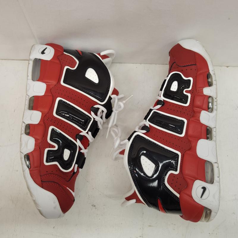 ナイキ NIKE スニーカー スニーカー AIR MORE UPTEMPO  96 BULLS HOOPS PACK エア モア アップ テンポ 921948-600 26.5cm 赤 / レッド / red X 黒 / ブラック / black X 白 / ホワイト / white メンズ USED 古着 中古 50168410