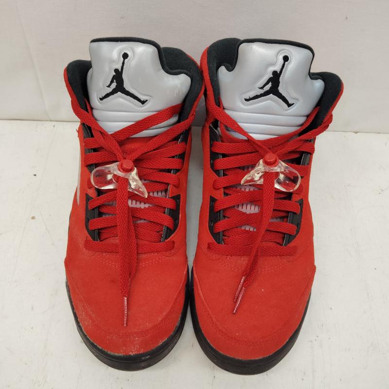 エアジョーダン AIR JORDAN スニーカー スニーカー AIR JORDAN 5 TORO BRAVO エア ジョーダン DD0587-600 26.5cm 赤 / レッド / red X 黒 / ブラック / black X 銀 / シルバー / silver color メンズ USED 古着 中古 50168412