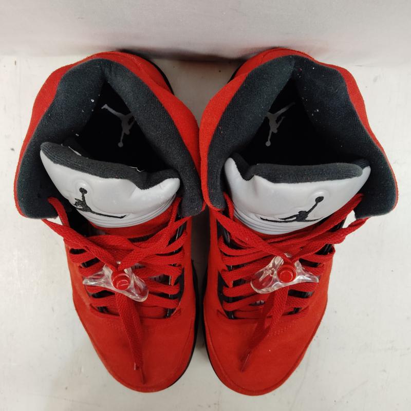 エアジョーダン AIR JORDAN スニーカー スニーカー AIR JORDAN 5 TORO BRAVO エア ジョーダン DD0587-600 26.5cm 赤 / レッド / red X 黒 / ブラック / black X 銀 / シルバー / silver color メンズ USED 古着 中古 50168412