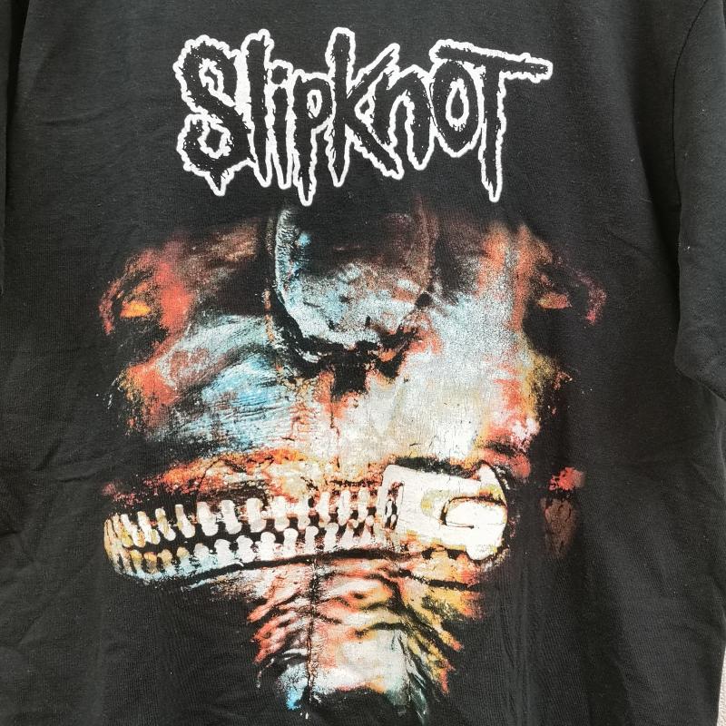 古着 USED Tシャツ 半袖 Slipknot ヘヴィメタル バンド ロック 半袖 Tシャツ S/S TEE 黒 / ブラック / black メンズ USED 古着 中古 50168417