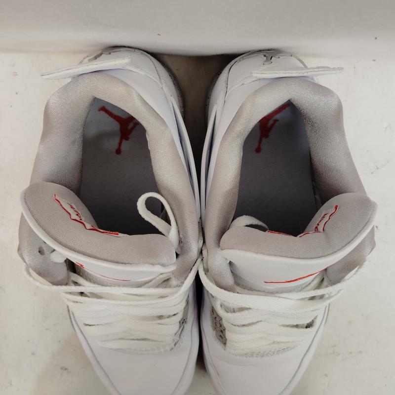 エアジョーダン AIR JORDAN スニーカー スニーカー AIR JORDAN 4 RETRO TECH WHITE エア ジョーダン CT8527-100 26.5cm 白 / ホワイト / white X 灰 / グレー / gray メンズ USED 古着 中古 50168418