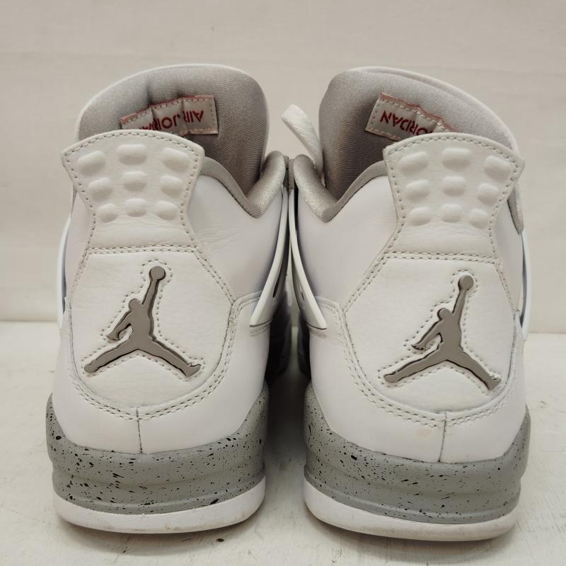 エアジョーダン AIR JORDAN スニーカー スニーカー AIR JORDAN 4 RETRO TECH WHITE エア ジョーダン CT8527-100 26.5cm 白 / ホワイト / white X 灰 / グレー / gray メンズ USED 古着 中古 50168418