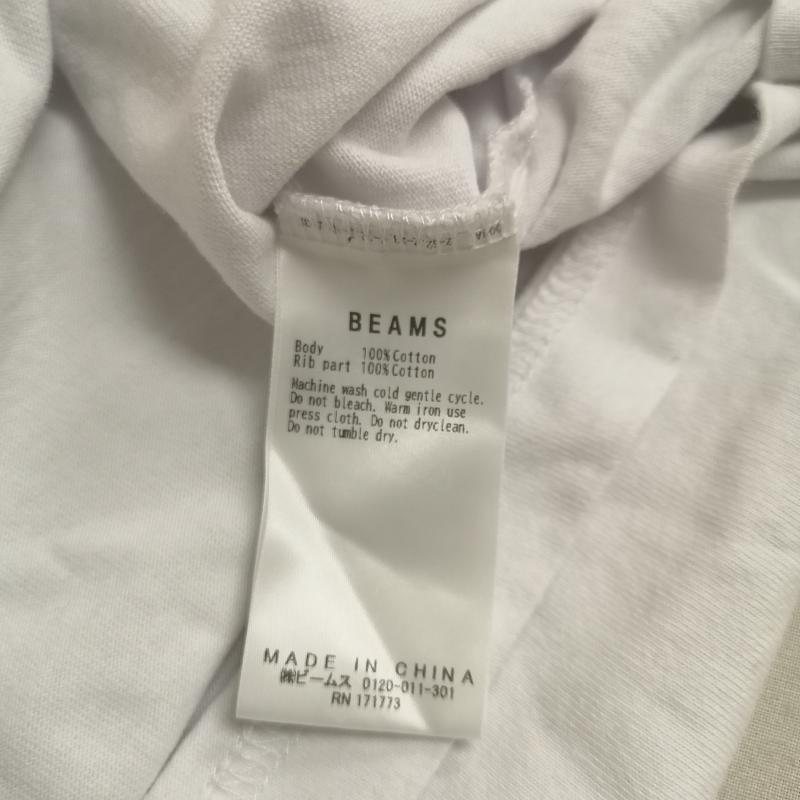 ビームス エスエスゼット BEAMS SSZ Tシャツ 半袖 崎陽軒 MIN-NANO グラフィック 半袖 Tシャツ S/S TEE M 白 / ホワイト / white メンズ USED 古着 中古 50168422