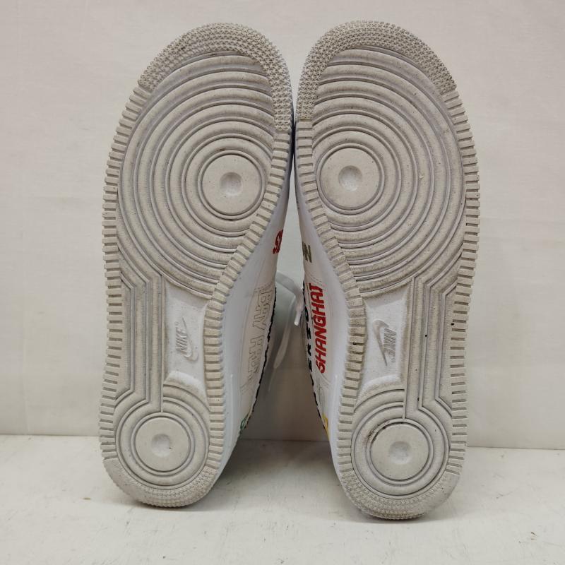 ナイキ NIKE スニーカー スニーカー AIR FORCE 1 ‘07 LV8 ON TOUR WHITE エア フォース II1549-100 29.5cm 白 / ホワイト / white X マルチカラー / マルチカラー / multicolor メンズ USED 古着 中古 50168423
