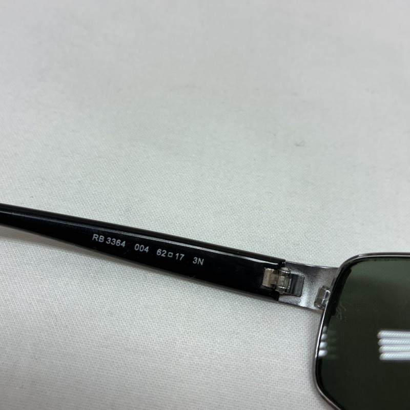 レイバン Ray-Ban めがね・サングラス サングラス RB3364 004 62-17 ガンメタ 金属 フレーム サングラス - メンズ USED 古着 中古 50168431