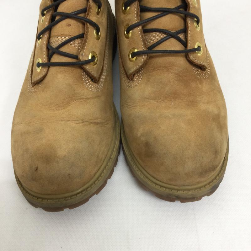 ティンバーランド Timberland ブーツ ショートブーツ timberland TB112909713　A9925　ワークブーツ 24.5cm キャメル / キャメル / レディース USED 古着 中古 50168441