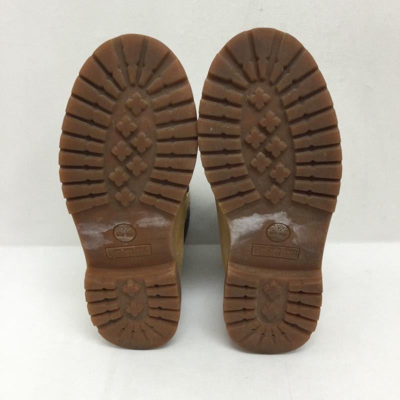 ティンバーランド Timberland ブーツ ショートブーツ timberland TB112909713　A9925　ワークブーツ 24.5cm キャメル / キャメル / レディース USED 古着 中古 50168441