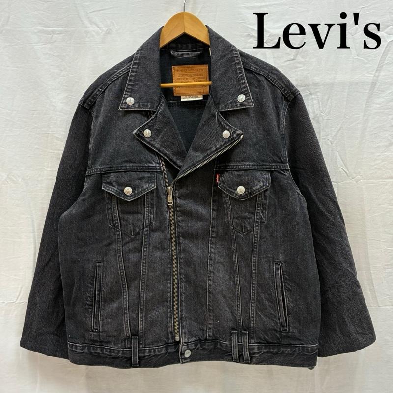 リーバイス Levi s ジャケット、上着 ライダース ダブル ブレスト ライダース モト トラッカー デニム ジャケット L メンズ USED 古着 中古 50168442