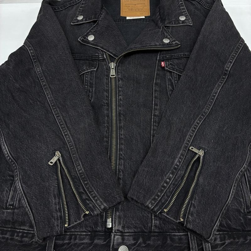 リーバイス Levi s ジャケット、上着 ライダース ダブル ブレスト ライダース モト トラッカー デニム ジャケット L メンズ USED 古着 中古 50168442