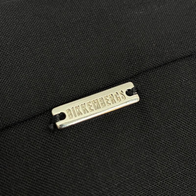 ダークビッケンバーグ DIRK BIKKEMBERGS パンツ スラックス 10s メタル プレート テープ ロゴ ボタンフライ スラックス イタリア製 アーカイブ 50 メンズ USED 古着 中古 50168448