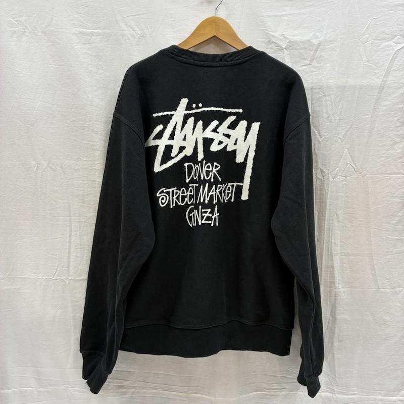 ステューシー STUSSY トレーナー 長袖 Dover Street Market Ginza ドーバー コラボ クルーネック スウェット トレーナー XL メンズ USED 古着 中古 50168450