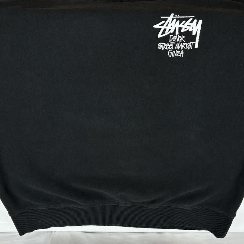 ステューシー STUSSY トレーナー 長袖 Dover Street Market Ginza ドーバー コラボ クルーネック スウェット トレーナー XL メンズ USED 古着 中古 50168450